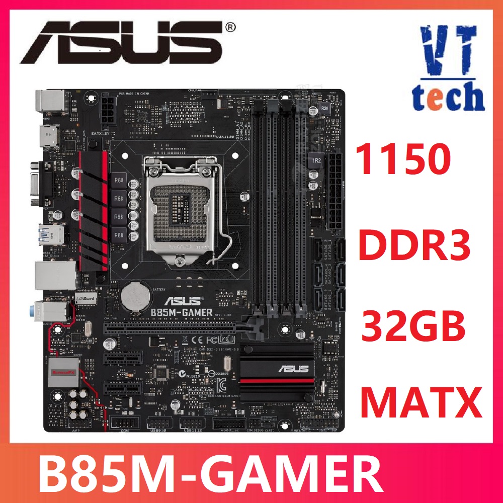 ASUS B85M-G メモリ32GB 永く i7-4790 セット 3.60GHZ