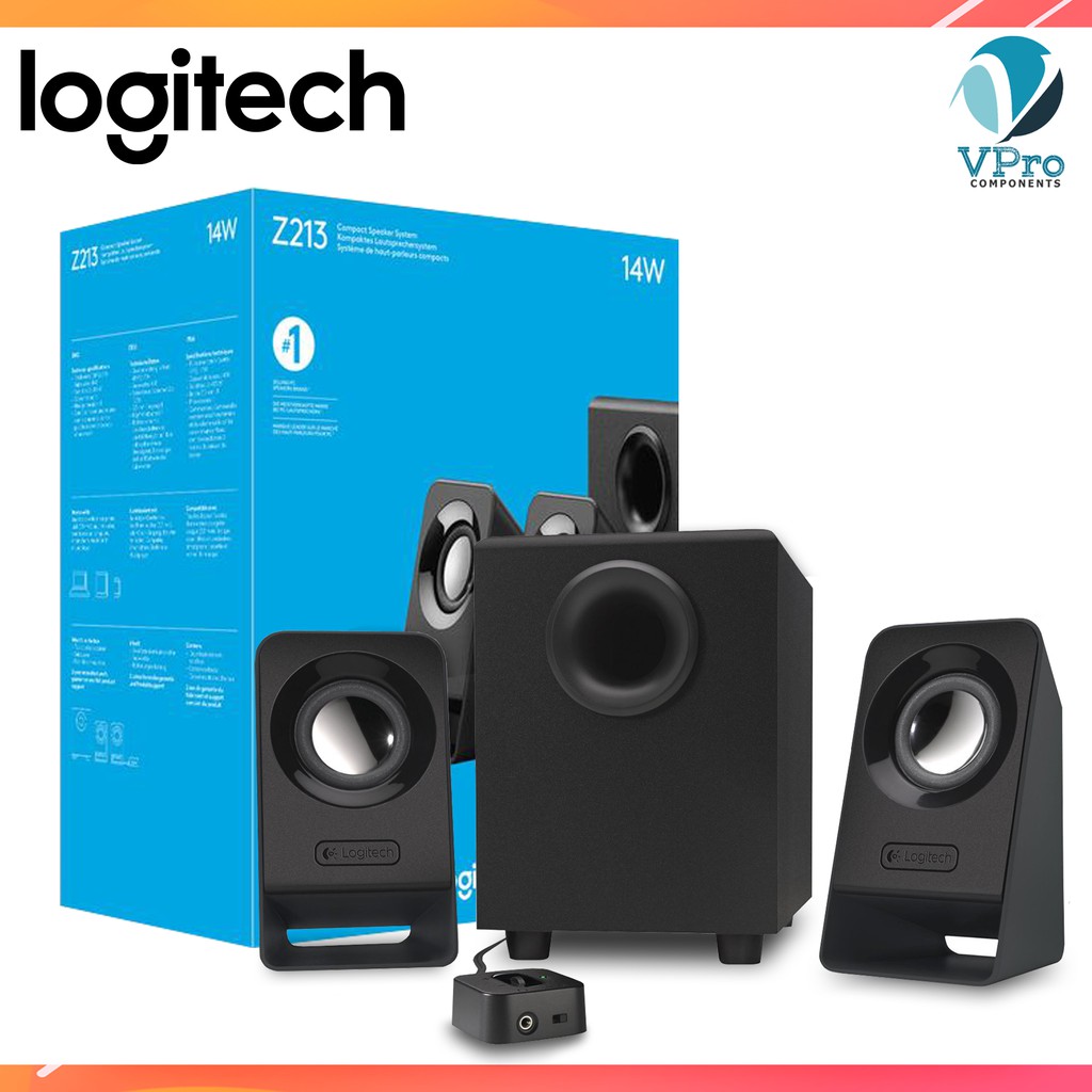 Logitech Z213 Multimedia 2.1 Speakers | Shopee Philippines