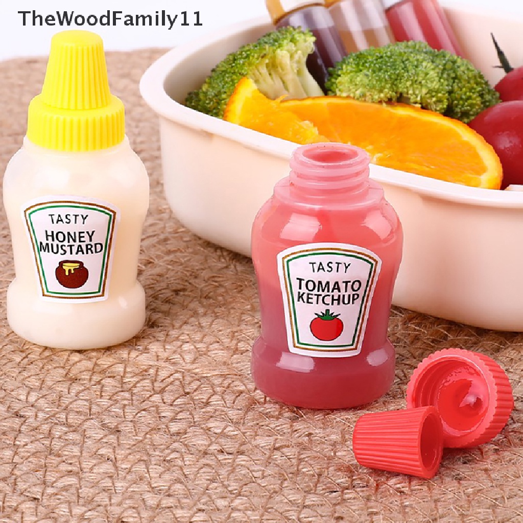 TheWood Mini Tomato Gravy Boat Salad Dressing Oil Bottle Ketchup Honey