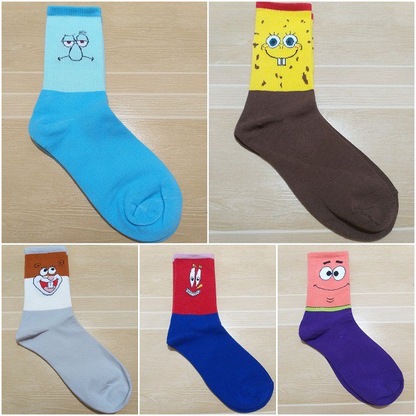 Kyrie spongebob socks sale