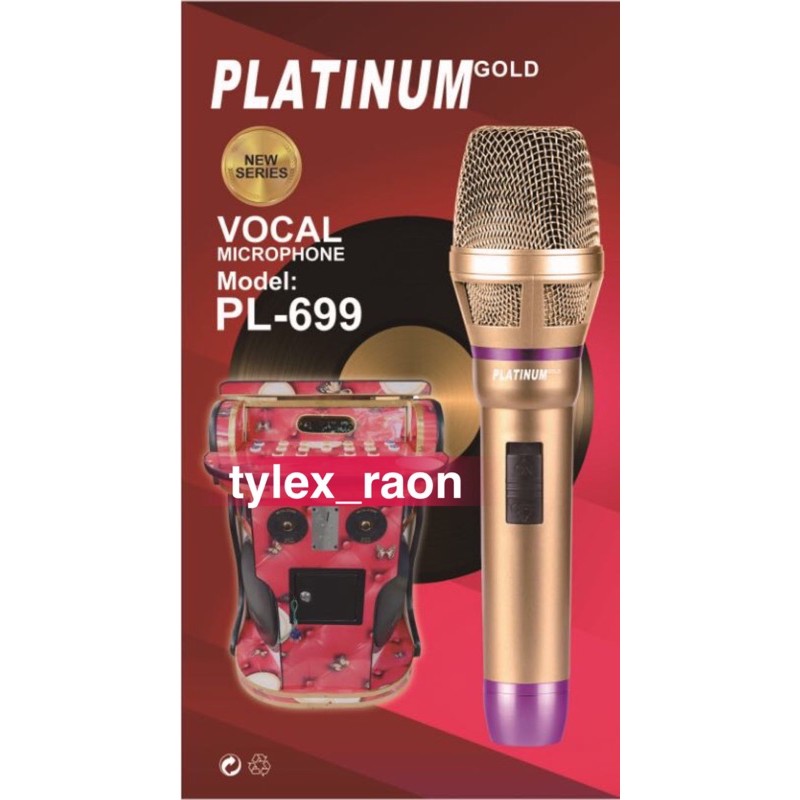 COD PLATINUM-699 Profesional Dynamic Microphone | Shopee Philippines