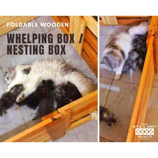 Cat birthing box for hot sale sale