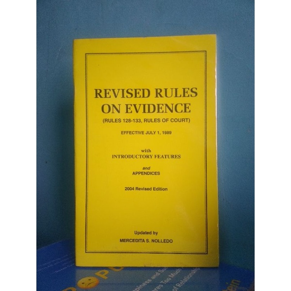 Revised rules on evidence shopee philippines