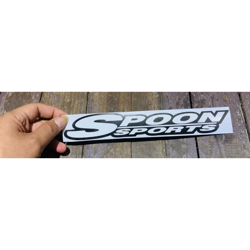 Spoon Sport Car Sticker | Shopee Philippines