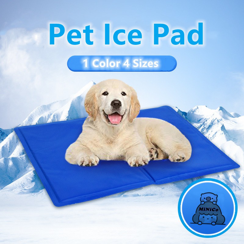 MiNiCo Pet Dog Cooling Pad Ice Gel Cool Mat Cat Summer Pet Pad