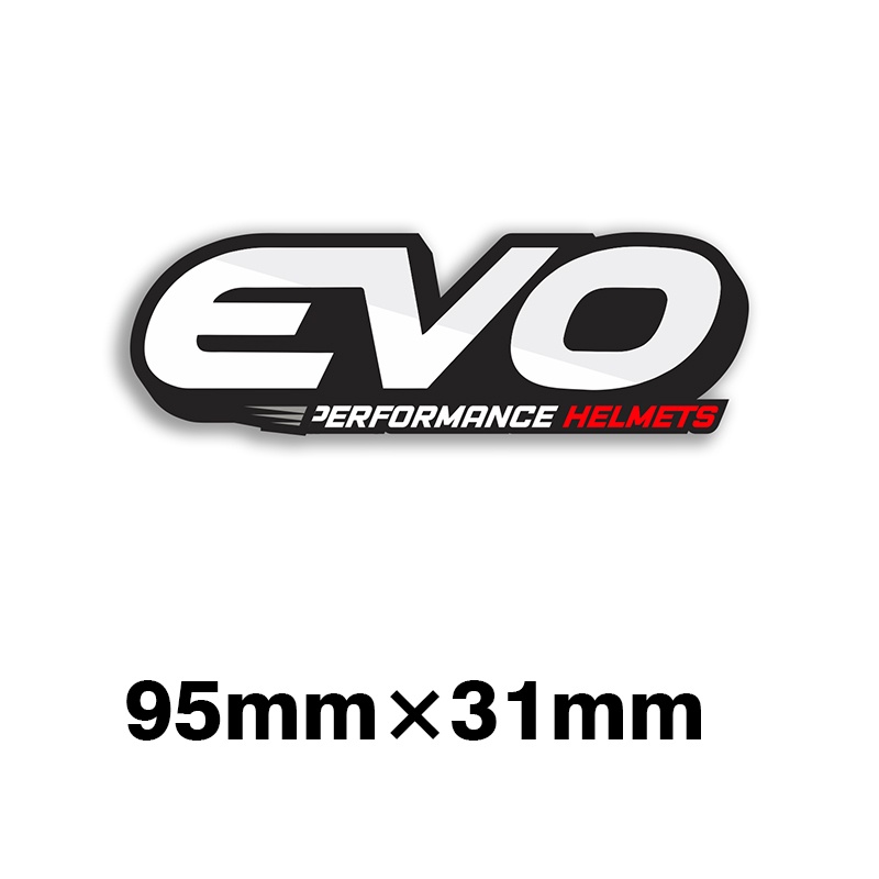 EVO Helmet decal Racing Sponsor reflective sticker for motorcycle ...