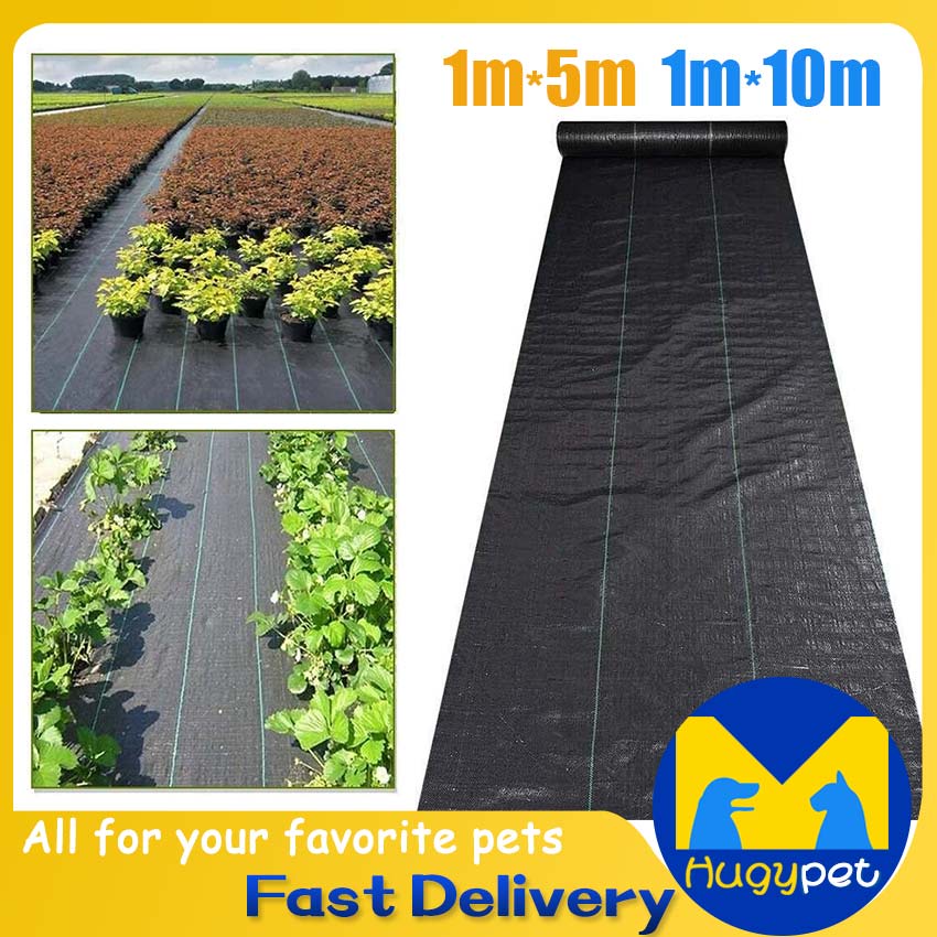 5/10m Agricultural Anti Grass Cloth Farm Weed Barrier Mat Plastic Mulch ...