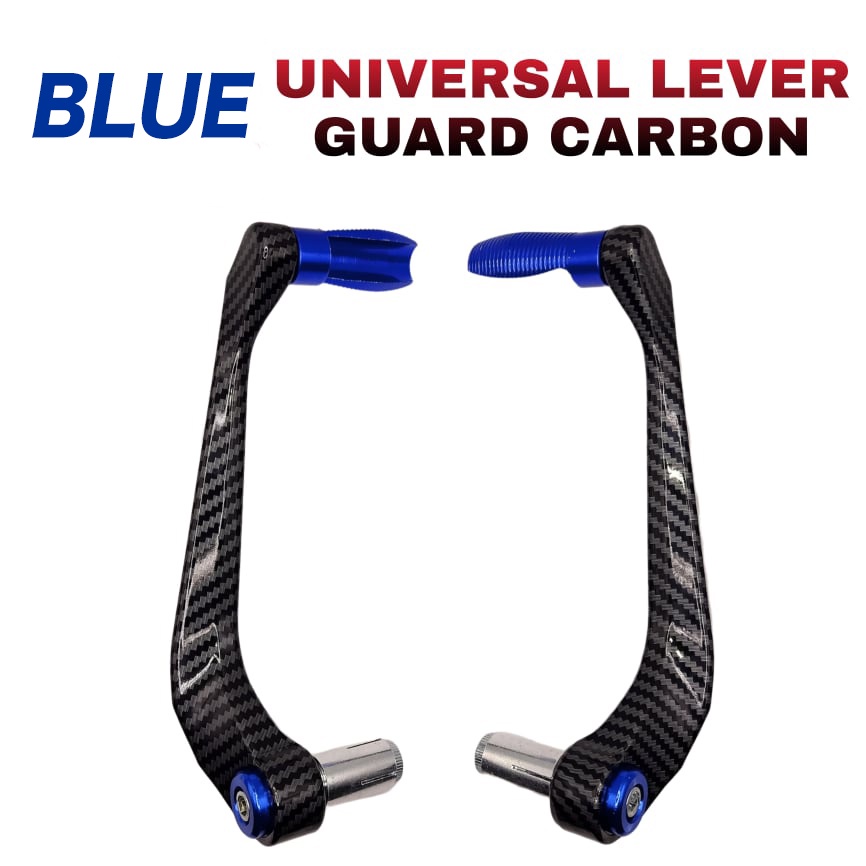 SpeedMOTO Motorcycle Carbon Brake Lever Guard Full Alloy Stainless