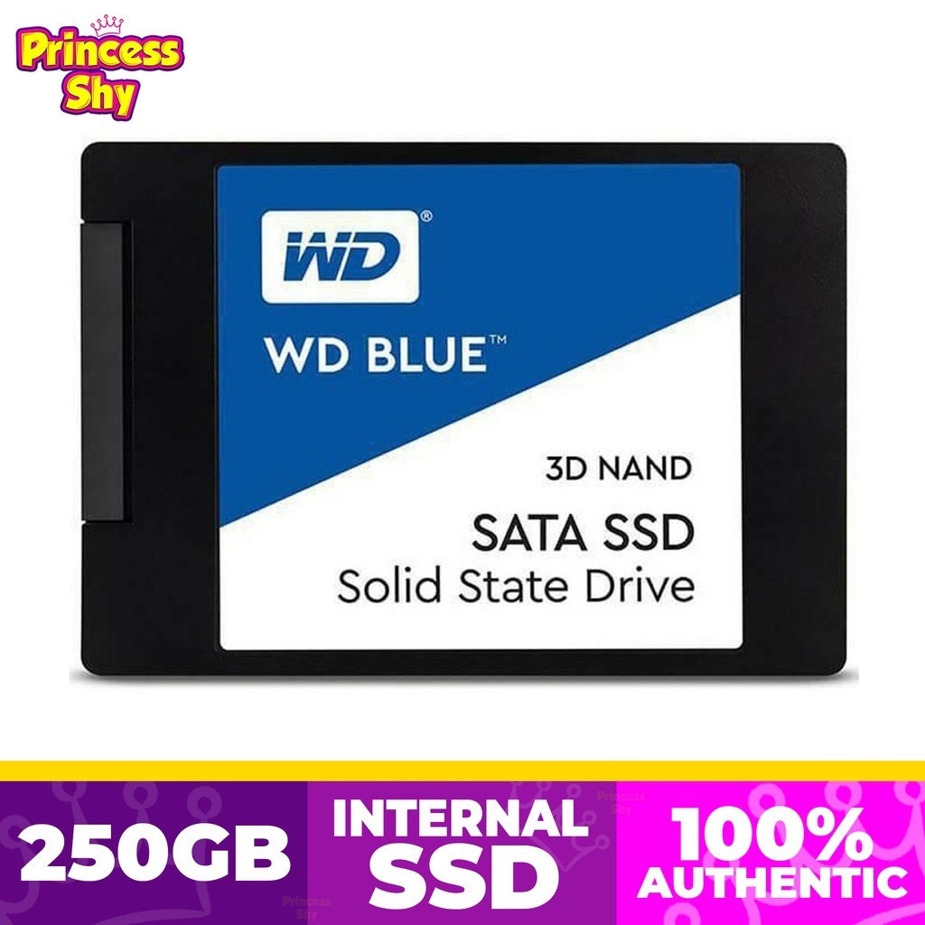 Western Digital Blue 250GB 3D NAND 2.5 inch Sata SSD - WDS250G2B0A