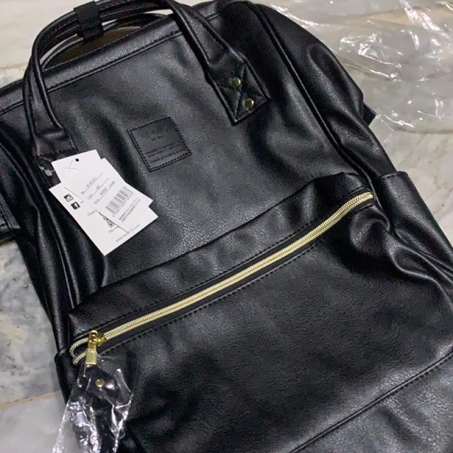 Anello PU Leather Backpack Rucksack | Shopee Philippines