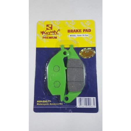 Disc pad rear Raider150, Shogun Pro, sniper, xrm motard, cbr150, xrm ...
