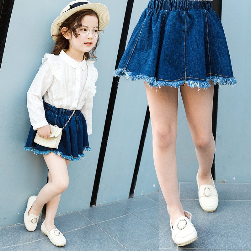 Jeans skirts for store kids