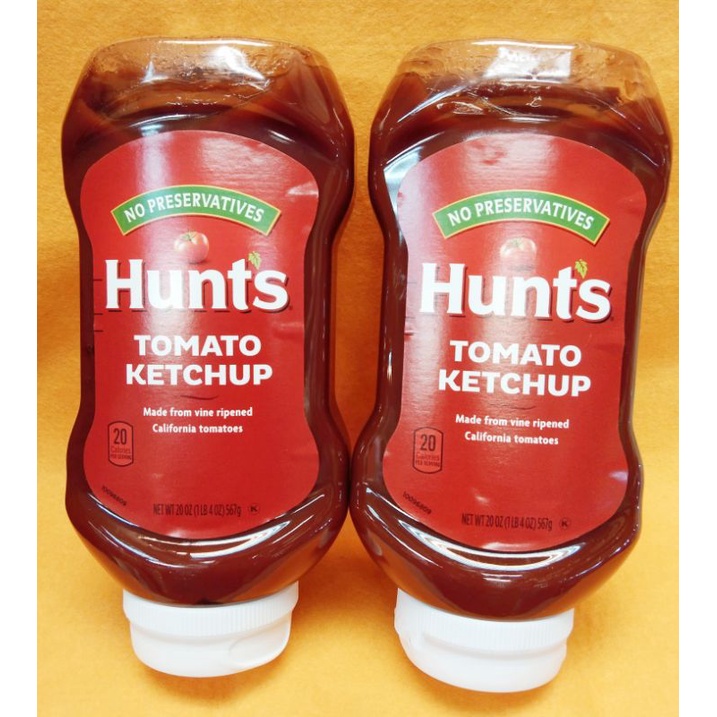 Hunts Tomato Ketchup No Preservatives (567g) Shopee Philippines