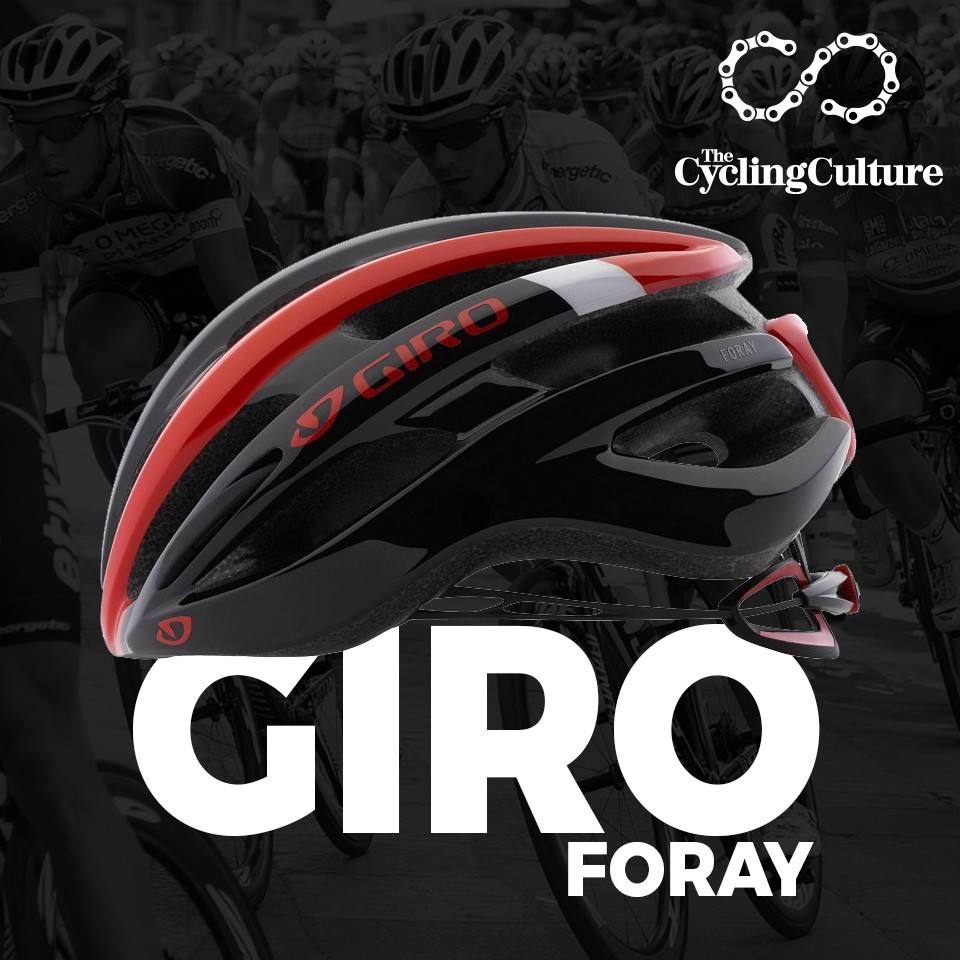 Giro foray best sale red black