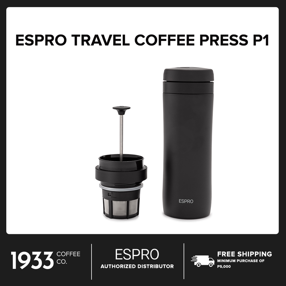 ESPRO Travel Coffee Press P1 12oz Portable French Press and Tumbler ...