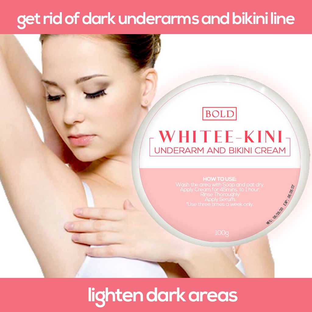 Whitee Kini Underarm and Bikini Cream BEST for Lightening Underarm and