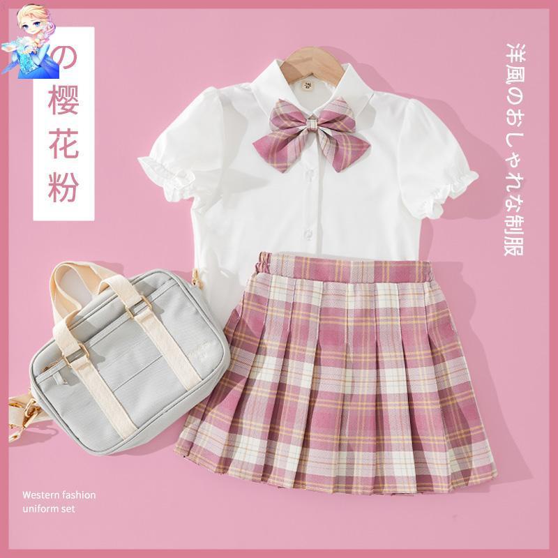 Sugar baby BABY quality children's clothing girls 2021 new summer suits