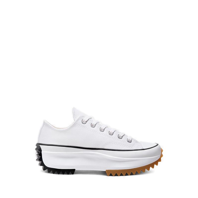 Converse RUN STAR HIKE Unisex Sneakers - WHITE/BLACK/GUM | Shopee ...