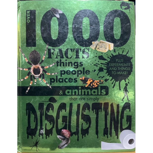 OVER 1000 Facts-DISGUSTING things people places & animals +experiments ...