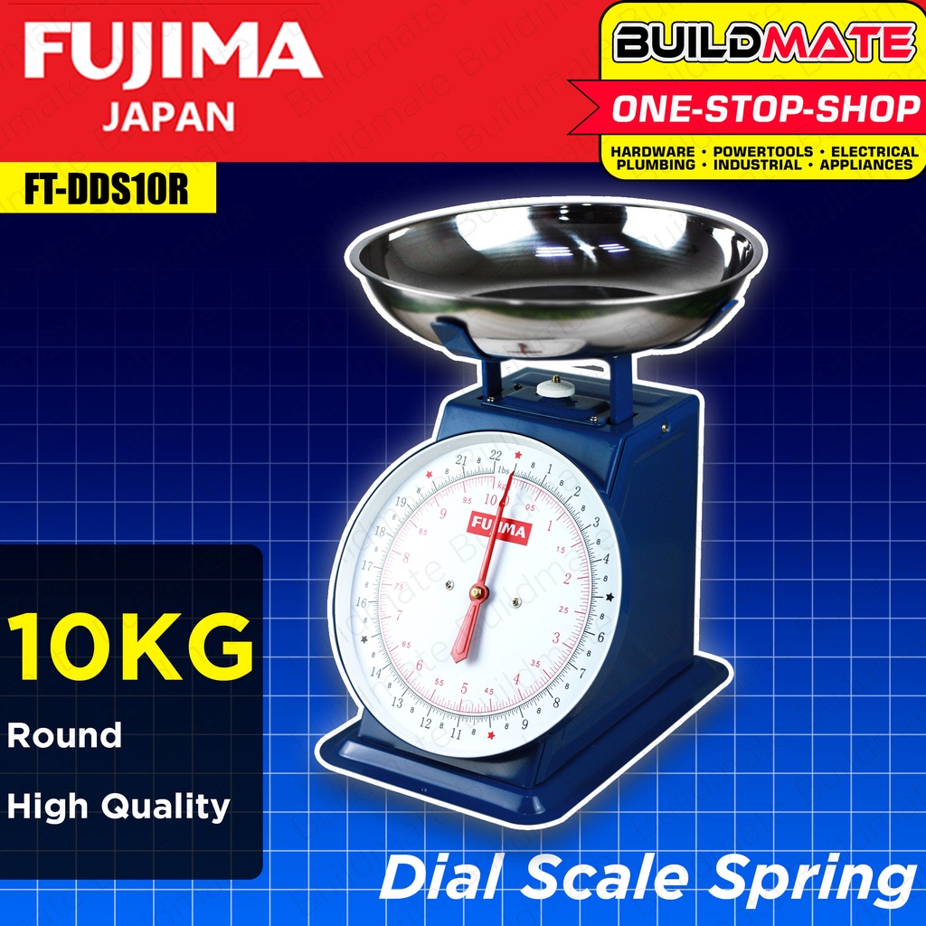 FUJIMA Dial Spring Weighing Scale Round 10kg Timbangan FT-DSS10R ...