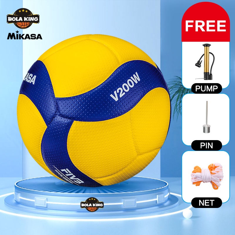 Original Mikasa V200W size 5 volleyball ball Competition Training Soft