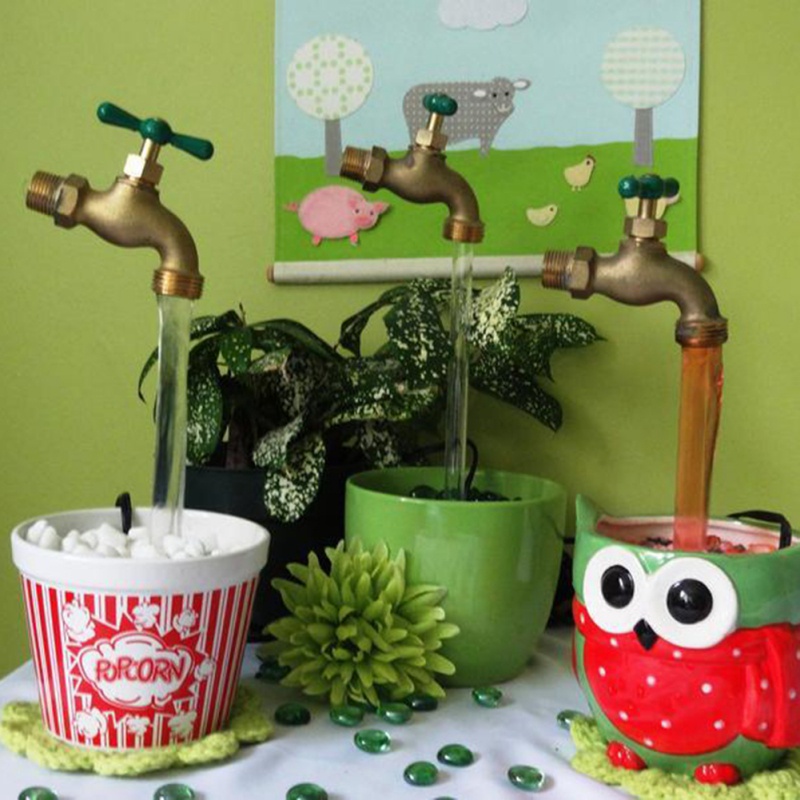 Creative Invisible Flowing Spout Watering Can Fountain Floating Tap Fountain Water Fountains