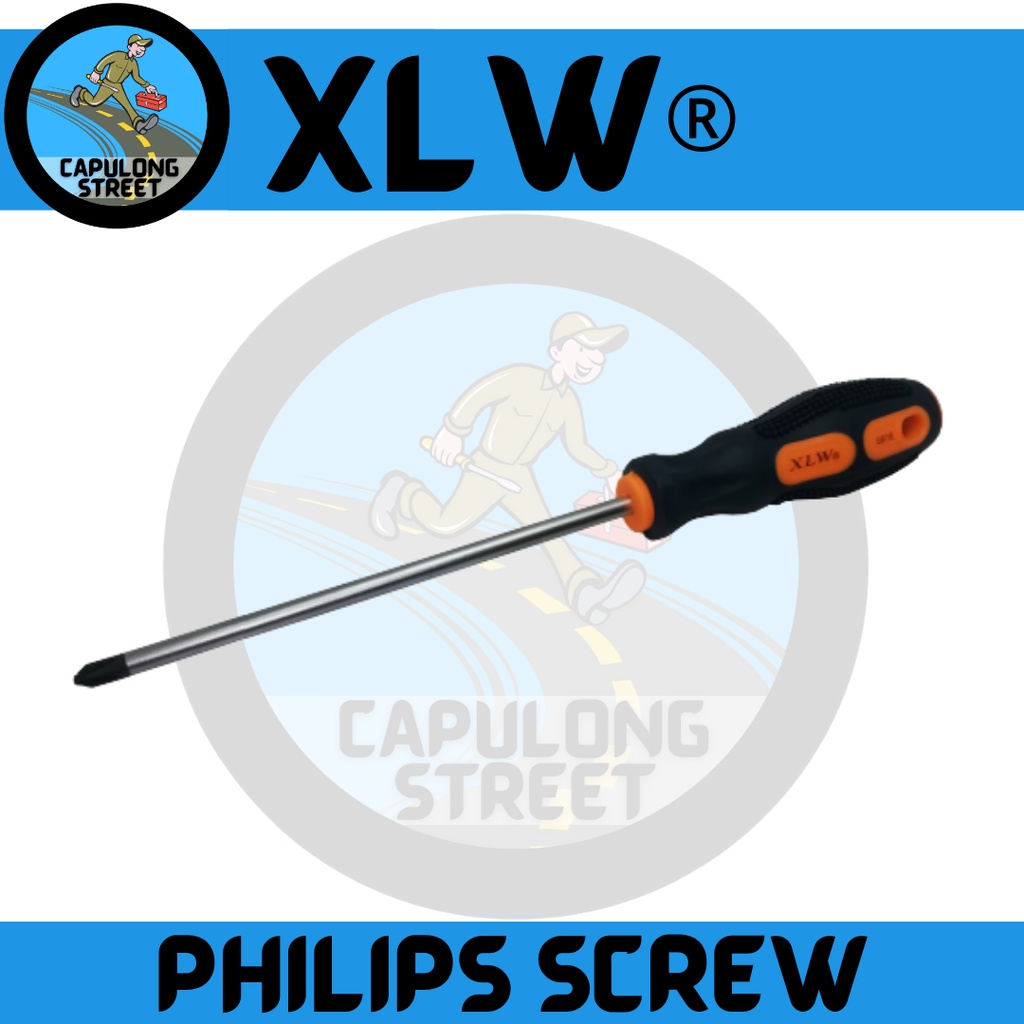 Tools Ni Manong Xlw N Philip Screw Driver 10" Cross Screw