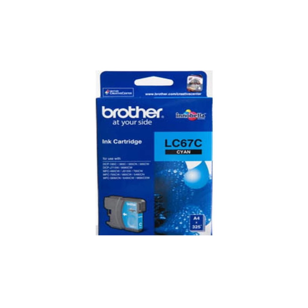 Brother LC-67 Cyan Original Ink Cartridge | Shopee Philippines