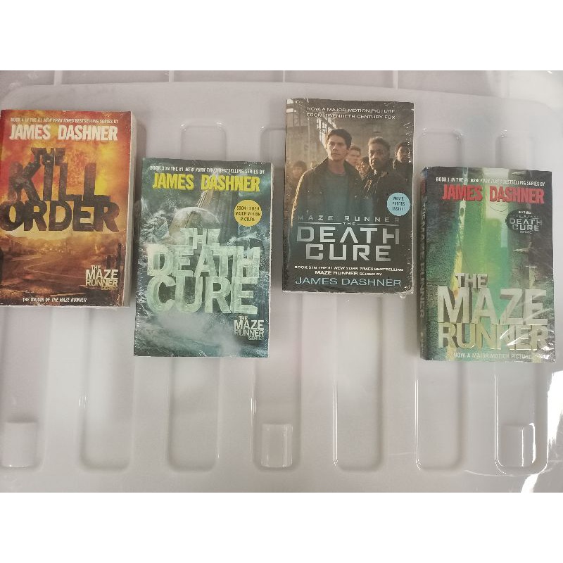 Maze Runner Series by James Dashner (yellowish) | Shopee Philippines