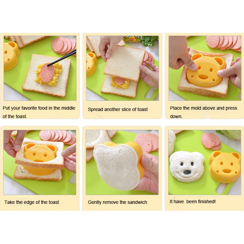 Sandwich Bread Mold / Bread Mold Motif Kh Hayu 87 Shopee Philippines