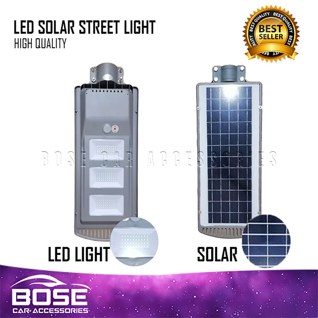 Ultra Bright Waterproof Solar Panel Led Light 90 W 90 LED Outdoor Road ...
