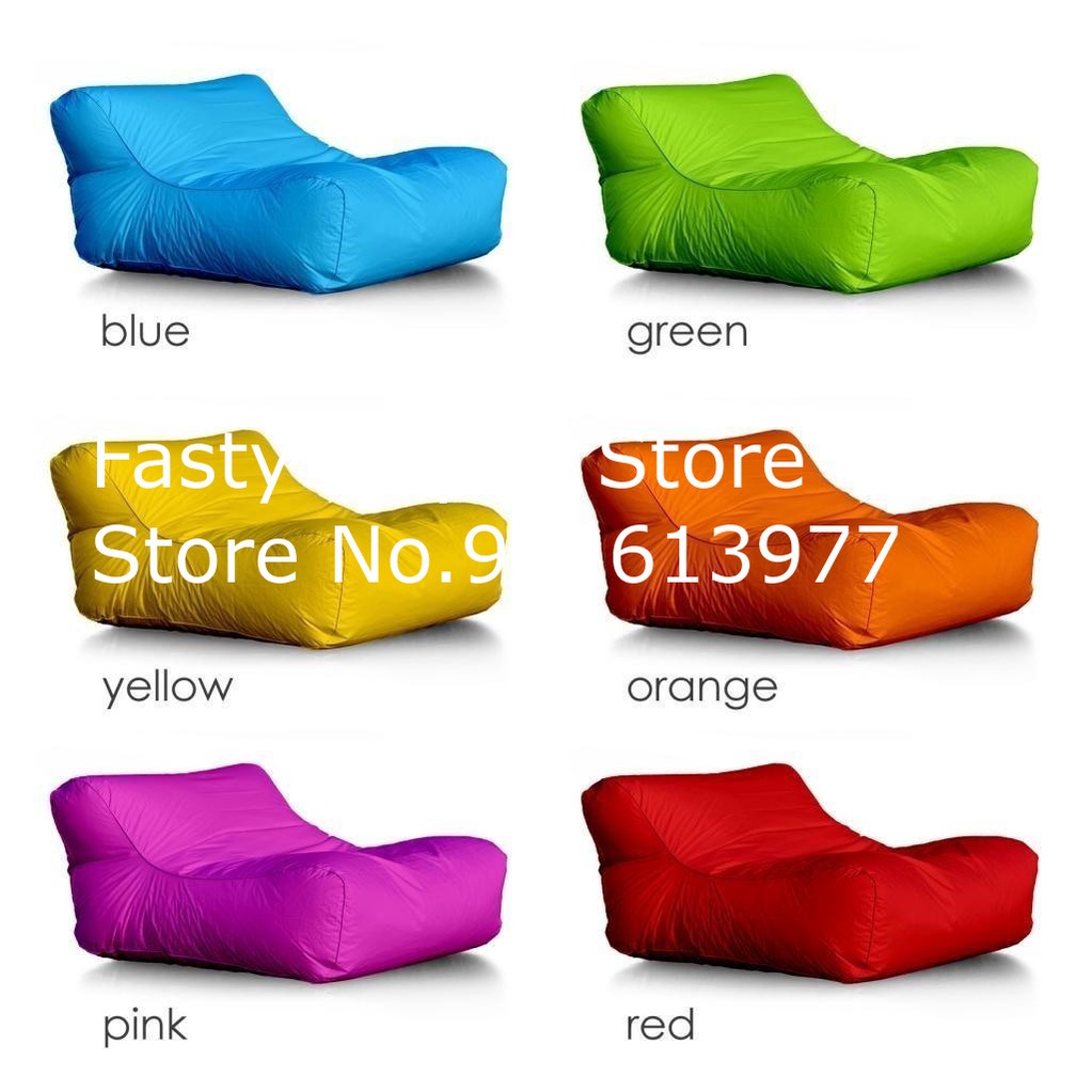 Red landed extra big size bean bag lounger, Pool master Sun Drifter