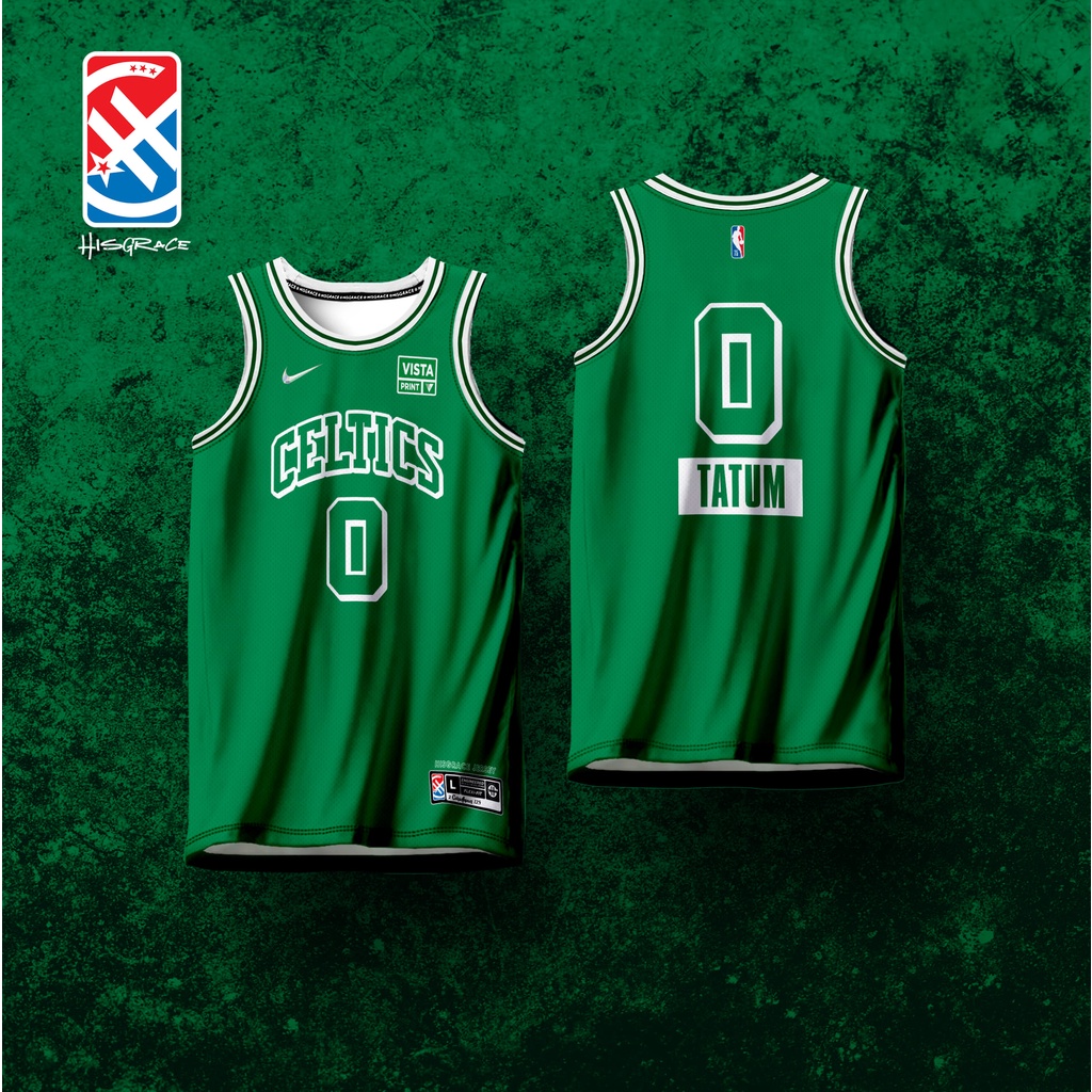 BOSTON CELTICS TATUM 2022 HG FINAL FOUR JERSEYS FULL SUBLIMATION