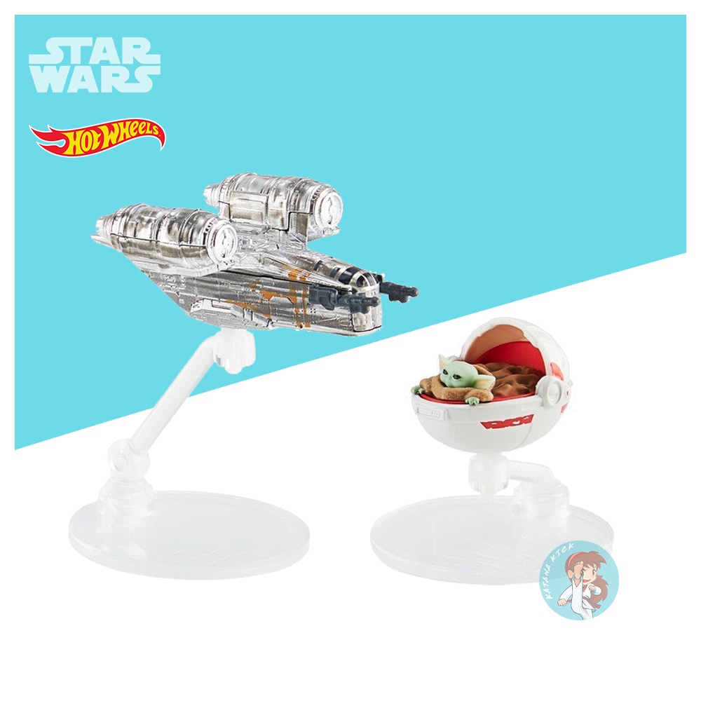 Star Wars (SET) Hot Wheels Razor Crest and The Child (Baby Yoda ...