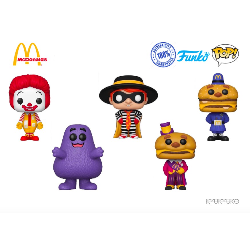 Funko Pop! Officer Mac McDonald's McDonalds Ad Icons Pop IN STOCK