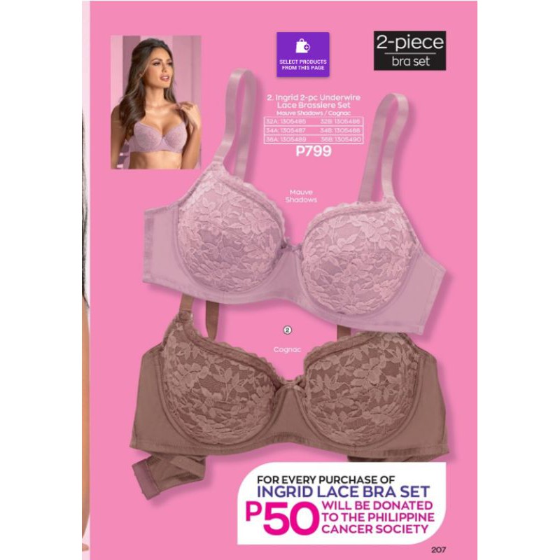 Hrms Collection - Preloved imported bra set with removable