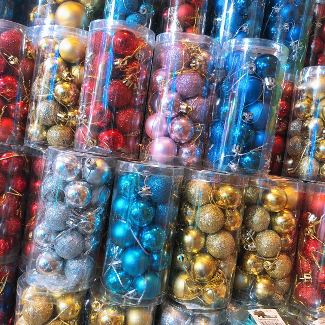 3cm Christmas balls 20' | Shopee Philippines