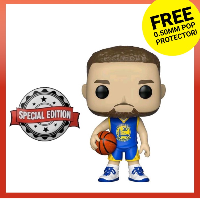 Funko Pop! Basketball - Golden State Warriors - Stephen Curry #43 – Ropskis  Toys and Games