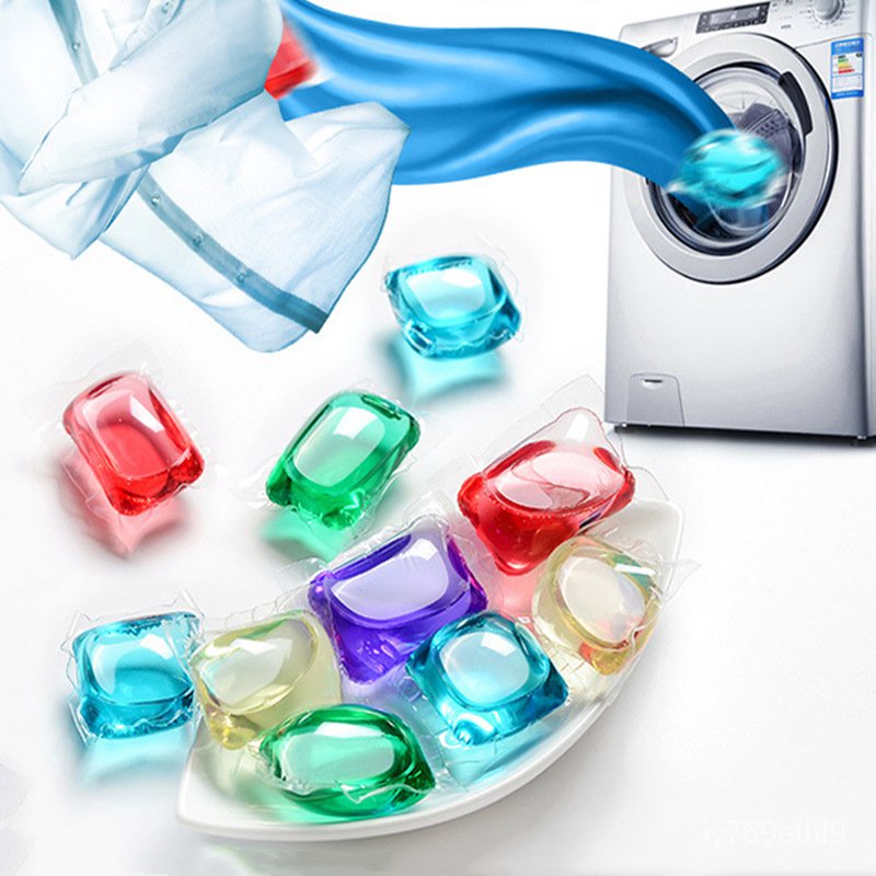 30 Pieces of Clothes Laundry Beads Natural Organic Laundry Capsules Dissolving Fabric Softener