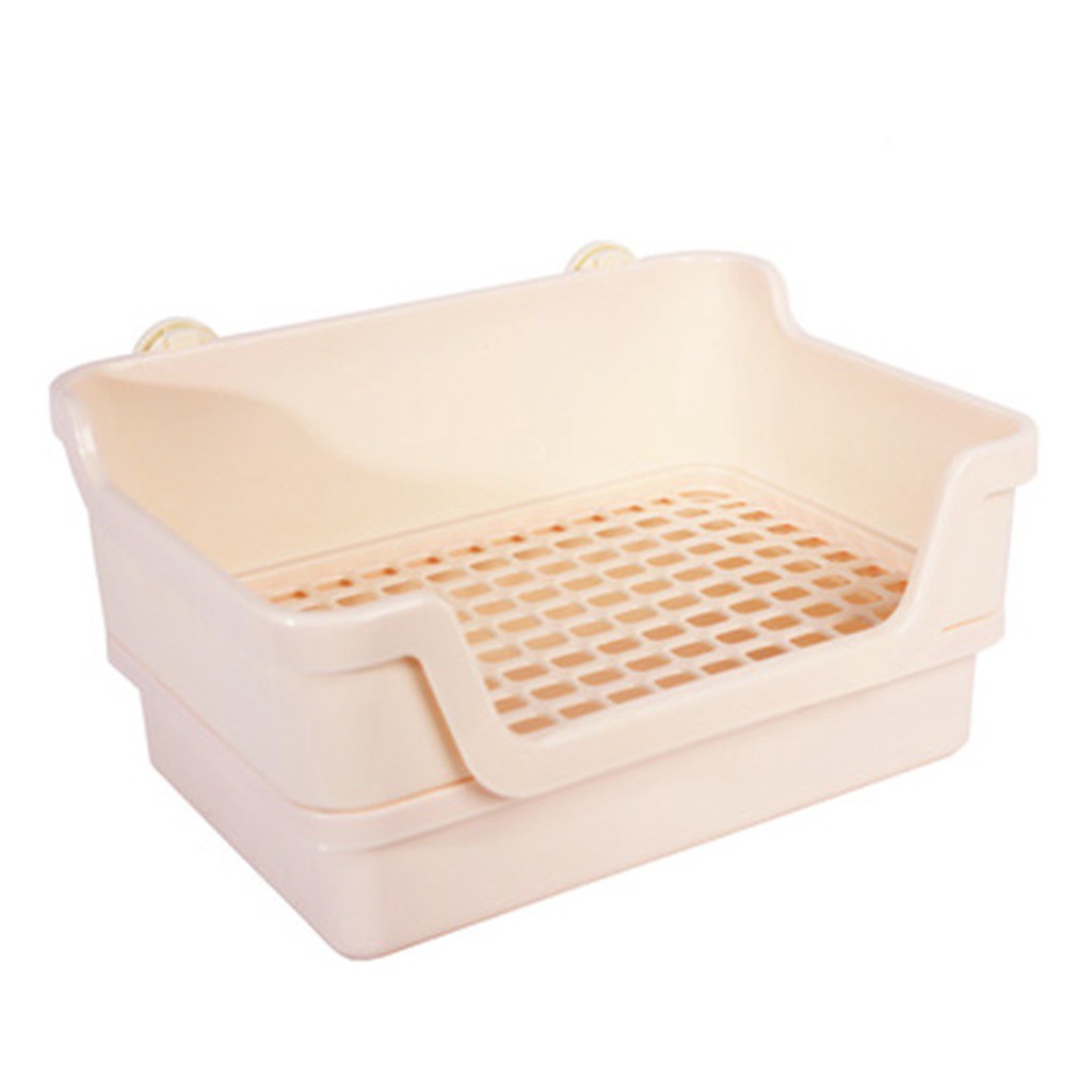 Doublelayer separated rabbit toilet; rabbit potty; Largespace urinary