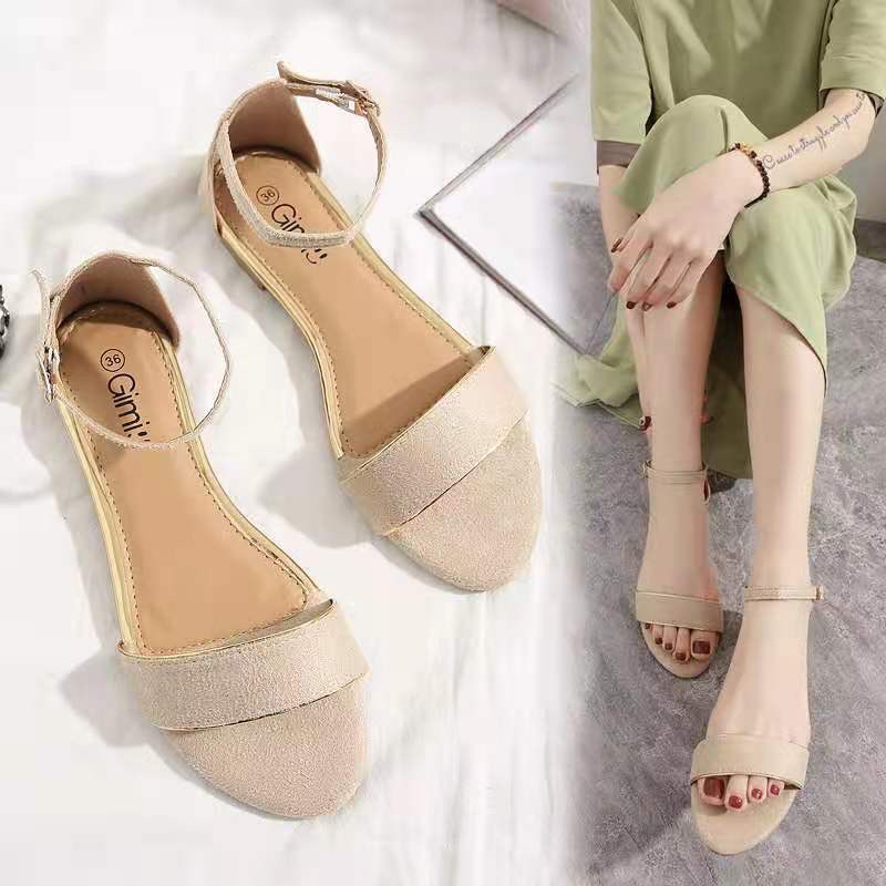 Mini Korean Women Sandals Fashion Flat Slippers Flat Sandals AY 8053B Shopee Philippines