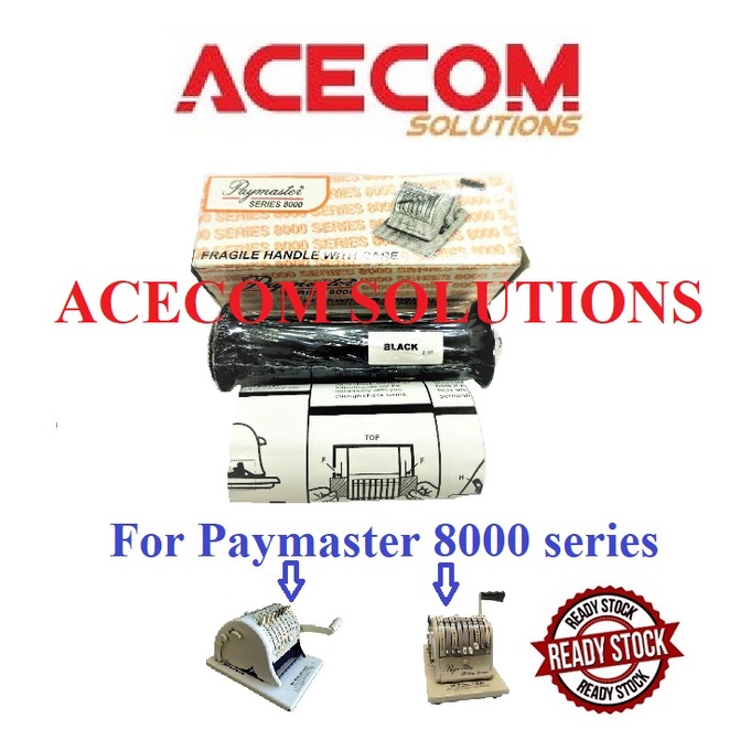 Paymaster Manual Check Writer Chequewriter Cheque Writer Ribbon Ink ...
