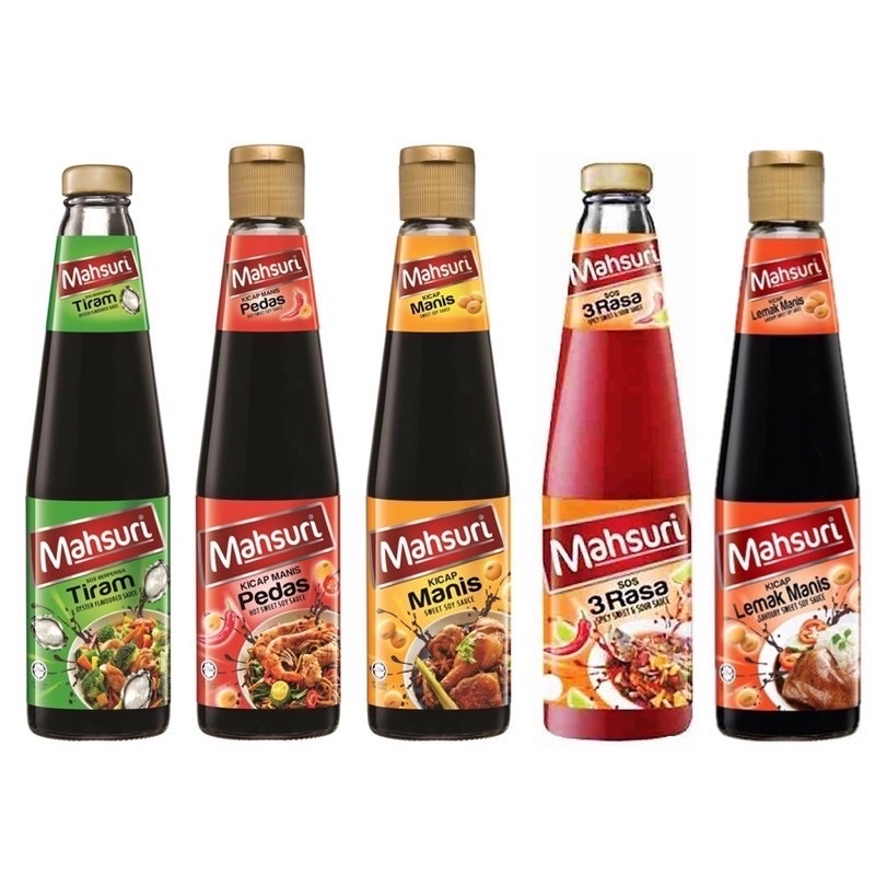 Mahsuri Sos Oyster Sauce Kicap Sweet Spicy Kicap Fat Sweet Sos Tiga 3