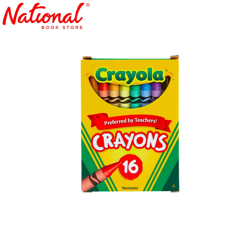 Crayola Classic Crayon 16 Colors National Book Store Shopee Philippines