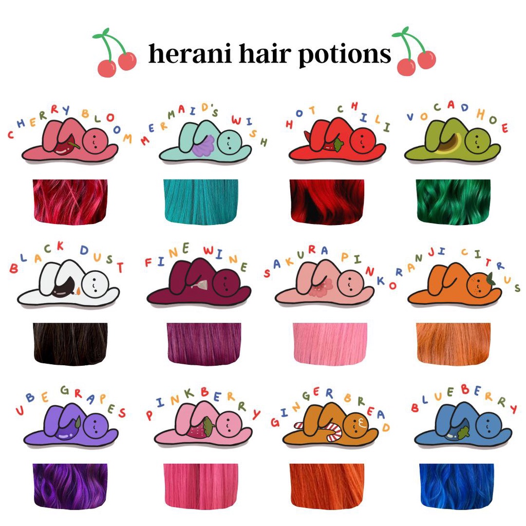herani hair color [ONHAND] Herani Hair Color Conditioner 150ML Shopee