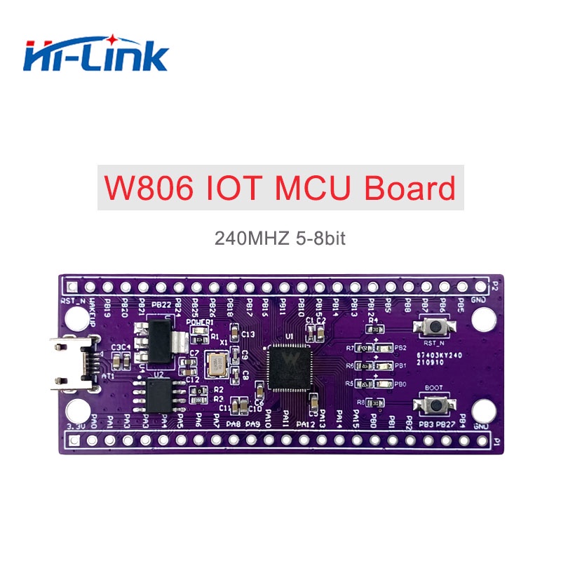 W806 Microcontroller 240MHZ 5-8Bit STM32 Development Board CH340 IoT ...