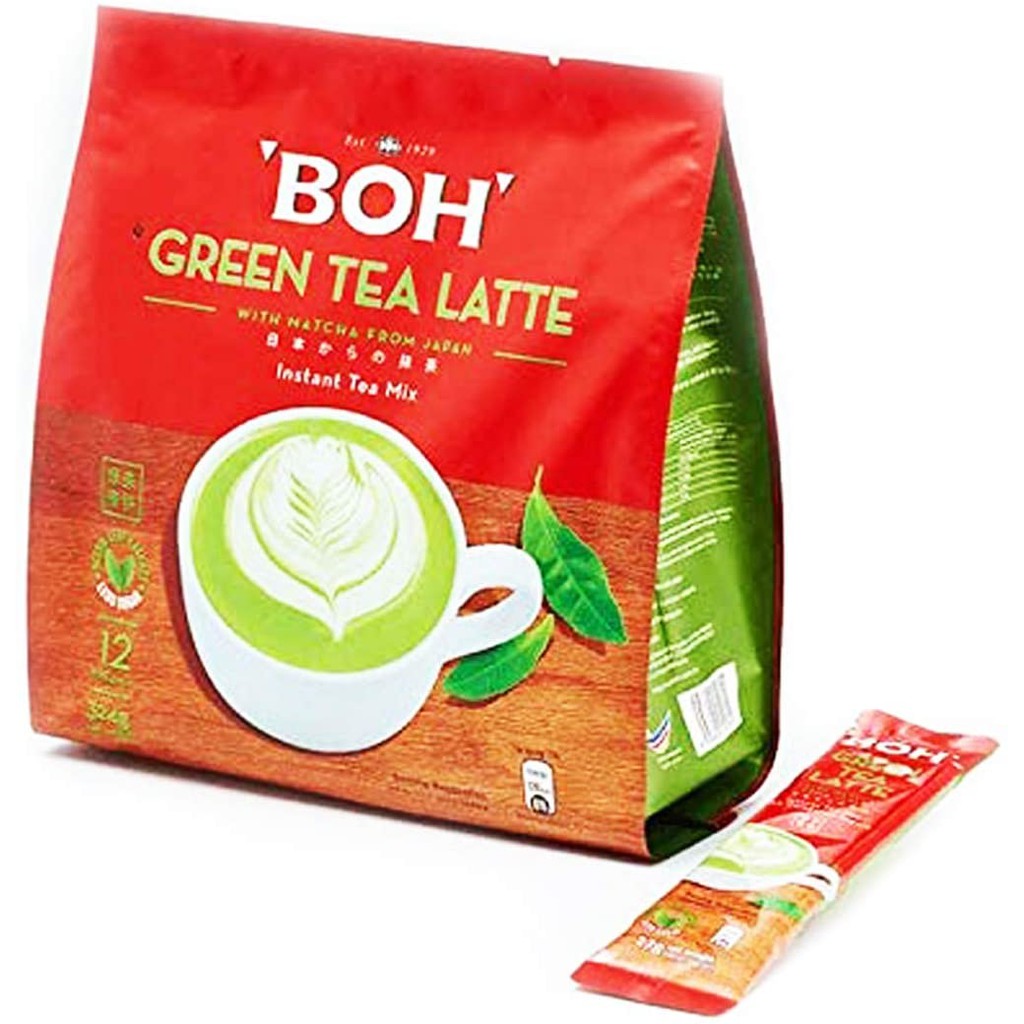 BOH Green Tea Latte Matcha 324g. Shopee Philippines