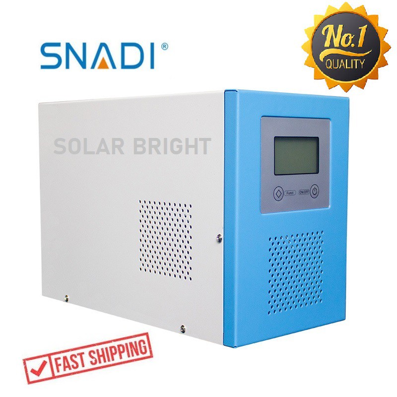 SNADI Pure Sine Wave Toroidal Inverter 12V 1kW Adjustable LVD/HVR ...