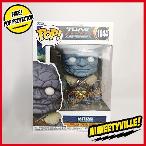 Korg Thor Love and Thunder Funko pop signed by Carlo Pagulayan | Shopee ...