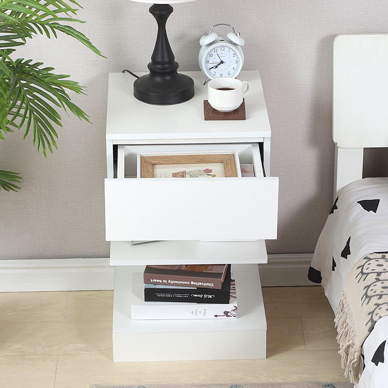 2022 NEW Simple Modern Bedside Table Simple Shelf Bedroom Bedside Table
